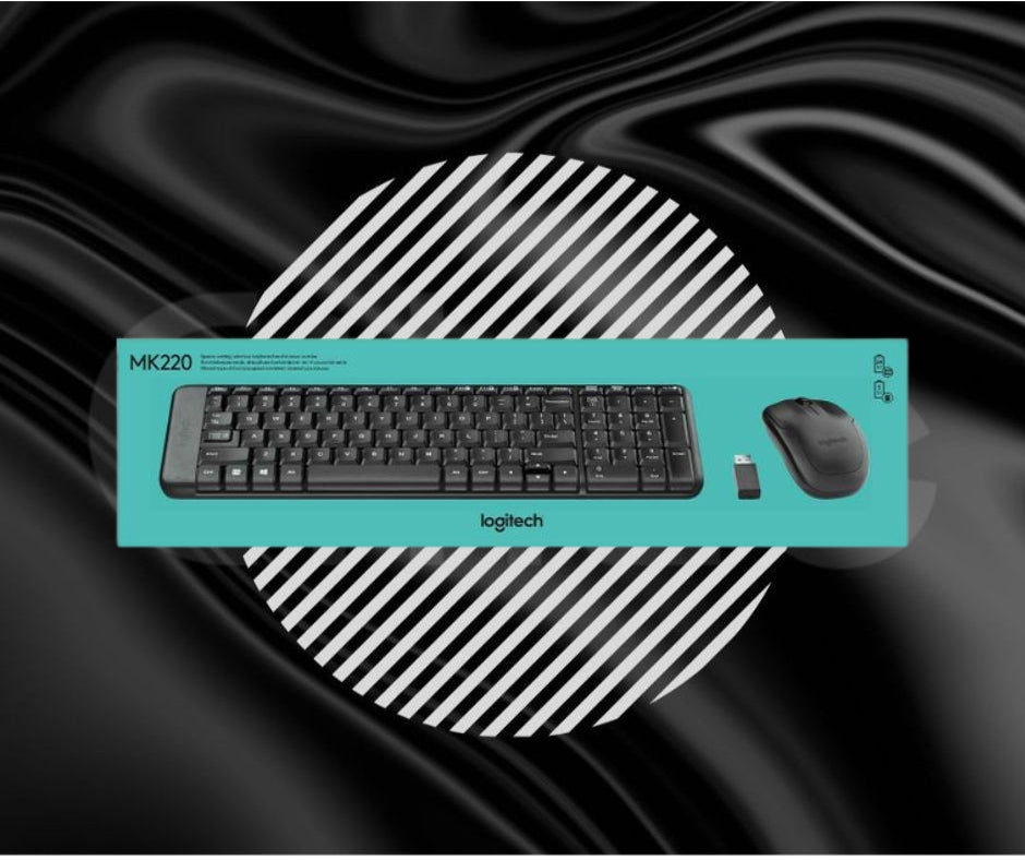 Combo Logitech MK220 Sans-fil (AZERTY)